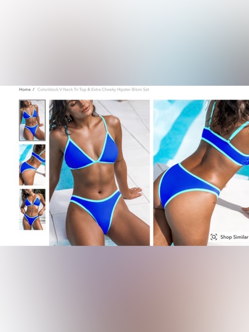 Hipster bikini set
